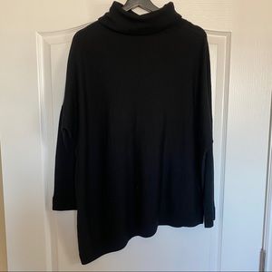 Eileen Fisher dolman sleeve turtleneck sweater